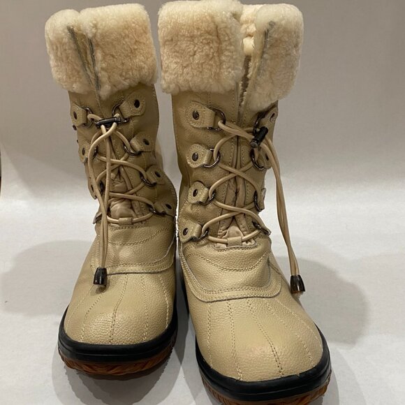 Rudsak Atelier Noir Winter Boots in Cream - Picture 2 of 4